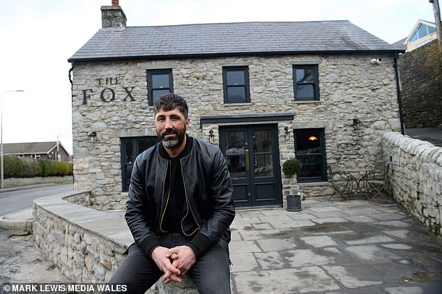 The fly-half, 43, is now a happily married pub landlord, running his rural drinking hole The Fox in the Vale of Glamorgan