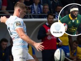 Owen Farrell gets Kolisi treatment from Racing 92: 'Snail going backwards' : Planet Rugby