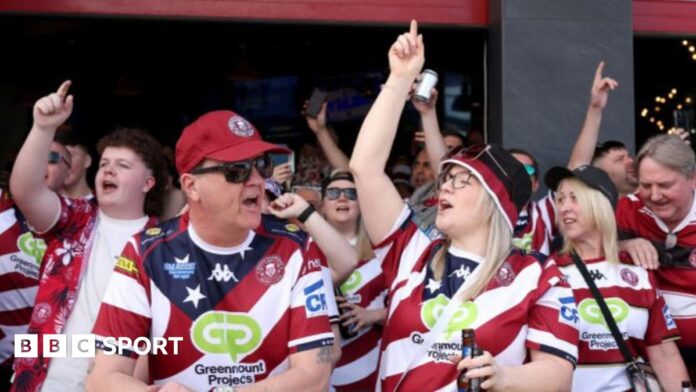 Rugby league: Have games in Las Vegas been a success? Australia's Tamika Upton scores a try against England