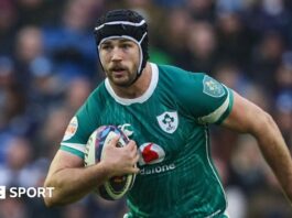 Ireland captain Calean Doris